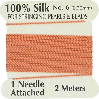 Korálek Hedvábná nit č. 50 (0.7mm)