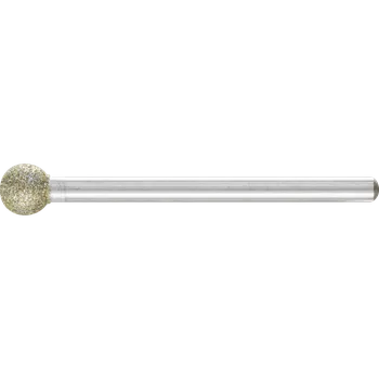 Brusný kotouč Pferd 36206018 | Diamantové kulové brusné tělísko s galvanickým pojivem KU DKU-A 6,0/3, D 181