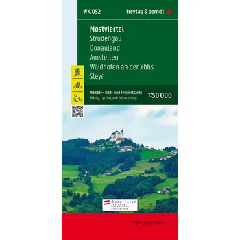 WK 052 Mostviertel, Strudengau, Donauland, Amstetten, Waidhofen ad Ybbs, Steyr 1:50 000 /