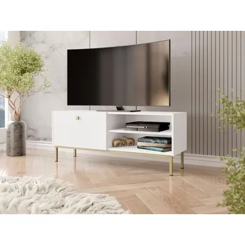 Obývací pokoj TV skříňka Priboz 1KW, Barva dřeva: bílá MIRJAN 5903211355448