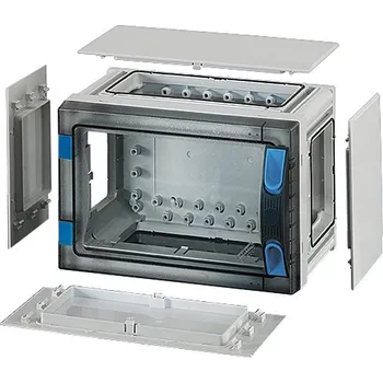 Elektroinstalační materiál Hensel FP 0141 Prázdné skříně s deskami pro uzavření stěn