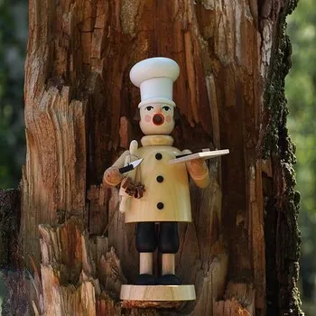 Čajovna Vykuřovadla Rymer Kouřící dřevěný panáček Kuchař