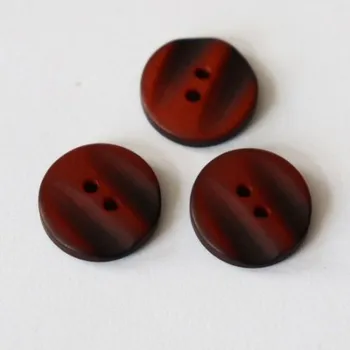 Knoflík knoflik vínovohnědý 22/24 - Vínová, 15mm