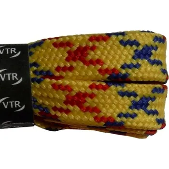 Tkaničky do bot Trekkingové tkaničky křížové ploché DL011, délka 100 cm