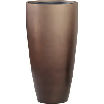Květináč Baq Gradient Partner Matt Coffee Ø 40 cm / V 75 cm