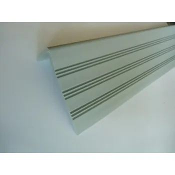 Schodiště FATRA Schodová hrana H1891, šedá barva 208, 8cm, 125,5 cm (schodové hrany, hrana na schody, schodová hrana, schodova hrana Fatra,)