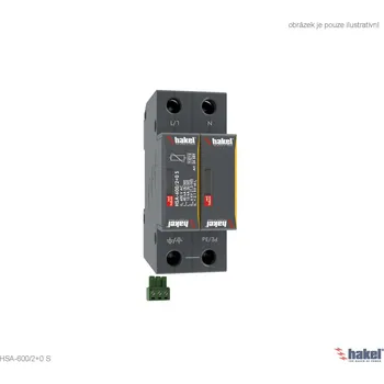 Přepěťová ochrana Hakel 24589 HSA-600/2+0 S SPD typ 2+3