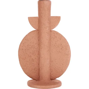 Svícen Svícen Bubble 22cm terakota oranžová Present Time (Barva- oranžová terracotta)