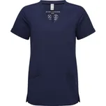 Premier Dámský elastický kazak s výstřihem do V NN 310 Velikost: L, Barva: námořní modrá