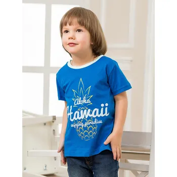 Chlapecké tričko Hawaii - tmavě modrá 98
