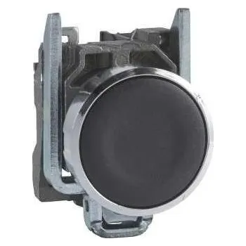 vypínač a zásuvka Schneider Electric XB4BA21 Ovládač stiskací - černý