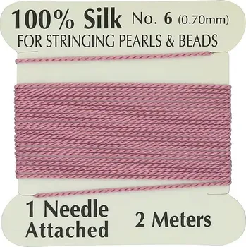 Korálek Hedvábná nit č. 55 (0.7mm)