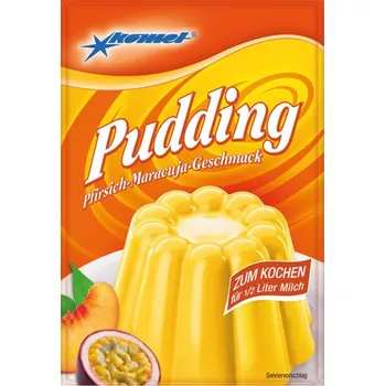 Komet Puding Broskvový s Marakujou 40g