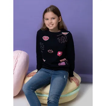 Dívčí mikina Dívčí mikina Trend Setter - navy 140