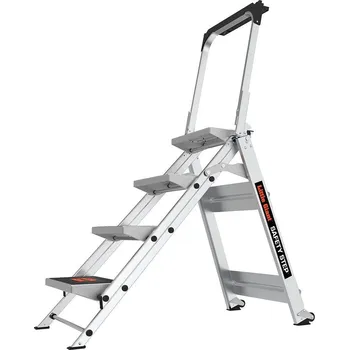 Železářství Little Giant - hliníková bezpečnostní stolička počet schodů/výška plošiny: schody 4 / 89 cm