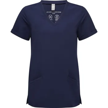 Premier Dámský elastický kazak s výstřihem do V NN 310 Velikost: M, Barva: námořní modrá