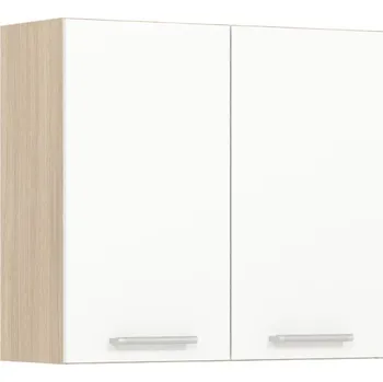 Kuchyňská linka RUTHIN, horní skříňka G80, bílý lesk + vyzvednutí ZDARMA