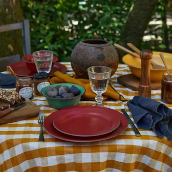 Talíř Talíř 28cm POSITANO, červená tmavá (DOPRODEJ)|Casafina by Costa Nova