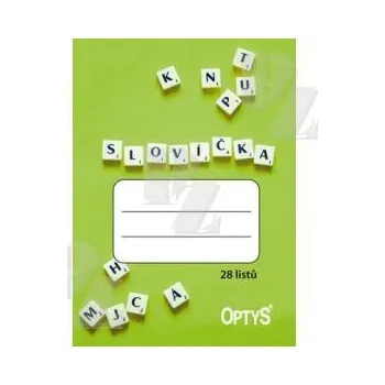 Sešit na slovíčka A6 28 listů, Optys