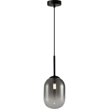 Lustr na lanku ALIAS 1xG9/8W/230V pr. 12 cm černá/šedá