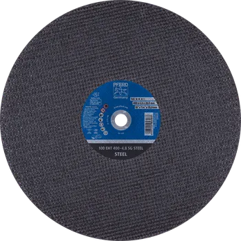 Řezný kotouč Pferd 61329820 | Řezný kotouč 400 x 4,8 x 20,0 mm, SG STEEL 100 m/s