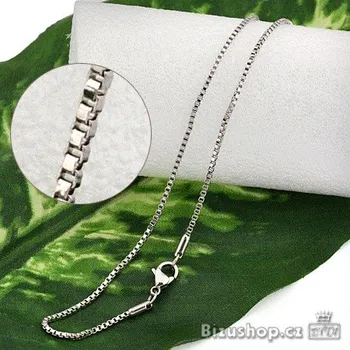 Řetízek Ocelový hranatý řetízek ZYTA