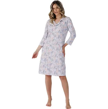 Dámská noční košile DÁMSKÁ KOŠILE FELIP 1512 Modrá M