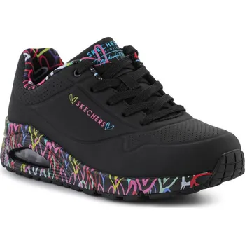 Dámská sportovní obuv Boty Skechers Uno Loving Love W 155506-BBK EU 36,5
