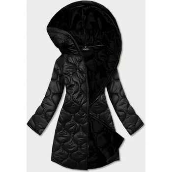 Dámská bunda Lehká černá dámská prošívaná bunda (9613) odstíny černé uni velikost