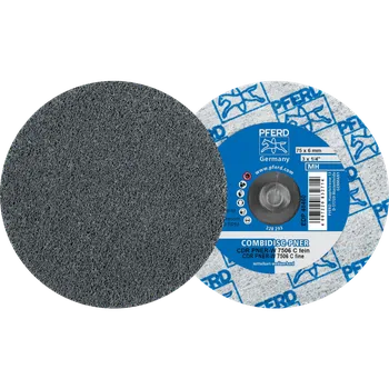 Brusný kotouč Pferd 42779114 | Rychloupínací rounový disk CDR PNER-MH 7506 SiC K F (jemné)