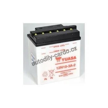 Motobaterie Motobaterie YUASA 12N10-3A-2 10Ah 103A 12V P+ /135x90x145/