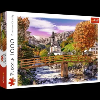 Hračka Trefl Puzzle Podzimní Bavorsko / 1000 dílků