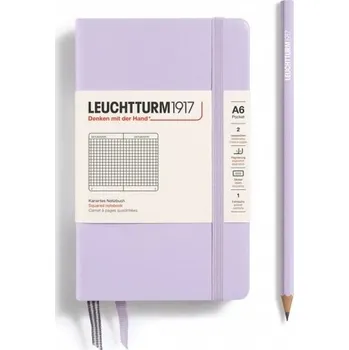 Blok Lilac, Pocket (A6), 187 p., squared