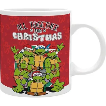 Želvy Ninja Keramický hrnek 320 ml - Together for Christmas