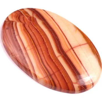 Korálek Kabošon Wave Dolomite č.274 (40x25mm)