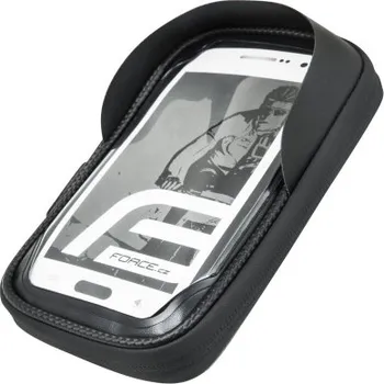 brašna na kolo brašna na řídítka FORCE TOUCH phone, černá - Černá, 17 x 9 x 3 cm