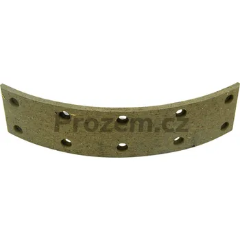 Brzdová hadice Brzdová destička 40x5x187 mm pro Deutz Fahr, 04380577, 04318559, 71704015