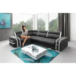 FALCO Sedací souprava Avanti L černá/EKO bílá