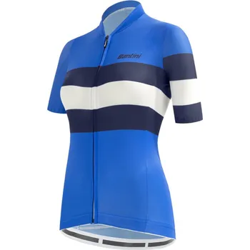 cyklistický dres Dámský dres SANTINI Ecosleek Bengal Lady Royal Blue - L