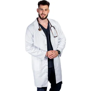 Zdravotnický oděv Bílý zdravotnický plášť - unisex | drinuniforma.cz