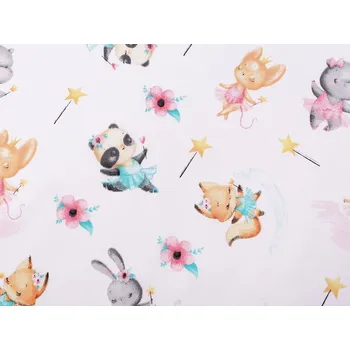 Bavlněná látka / plátno baletky METRÁŽ - (219) bílá