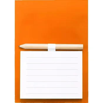 Sešit Pecfri blok s magnetkou - oranžová - AP741511-03
