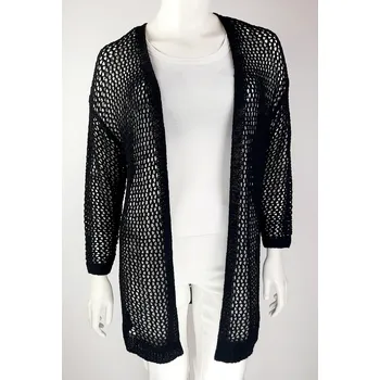 Dámský svetr Frapp CARDIGAN 2452812 40, Černá