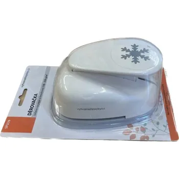 Děrovačka vytvarnehracky.cz Děrovačka na papír 76 mm - Vločka