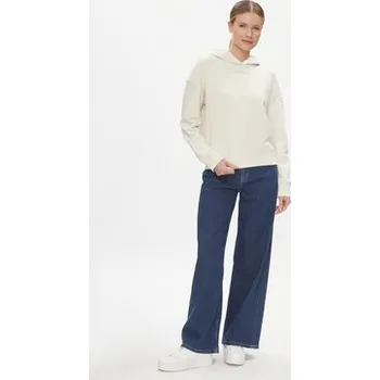 Pánské oblečení Calvin Klein Mikina Micro Logo K20K206631 Écru Regular Fit L