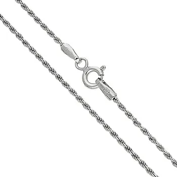 Řetízek Goldstore Jemný stříbrný řetízek kroucený Váha: 2.42 g, Délka: 50 cm