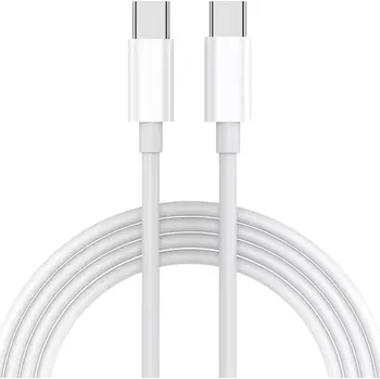 Datový kabel JP kabel USB-C na USB-C, PD60W, QC 4.0, 3A, 480Mb/s, bílý, 2 metry