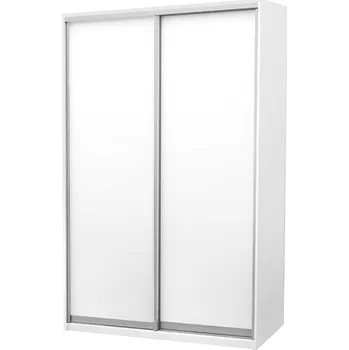 Šatní skříň Skříň 2D 1500x600x2400, 2 DTD, bílá