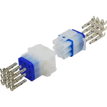 Elektrický konektor Sestava konektorů Mate-N-Lok 9 kontaktů