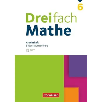 Kniha Dreifach Mathe 6. Schuljahr. Baden-Württemberg - Arbeitsheft mit Medien und Lösungen - Tippel, Christina